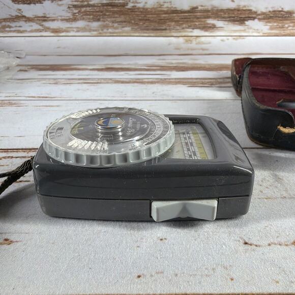 Gossen Luna Pro Light Meter Analog Ambient w/ Leather Case Tested - Picture 4 of 6